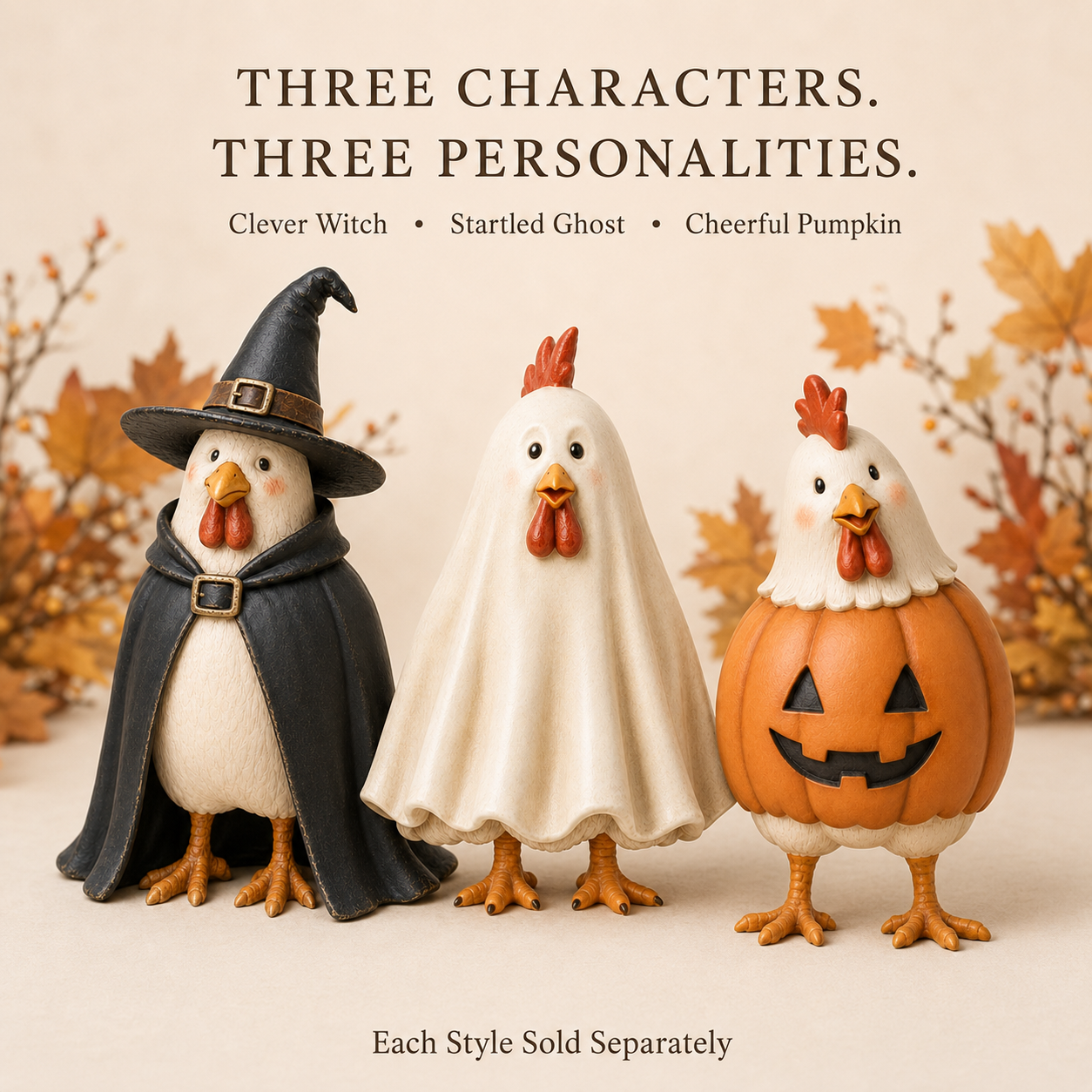 Halloween Chicken Decor