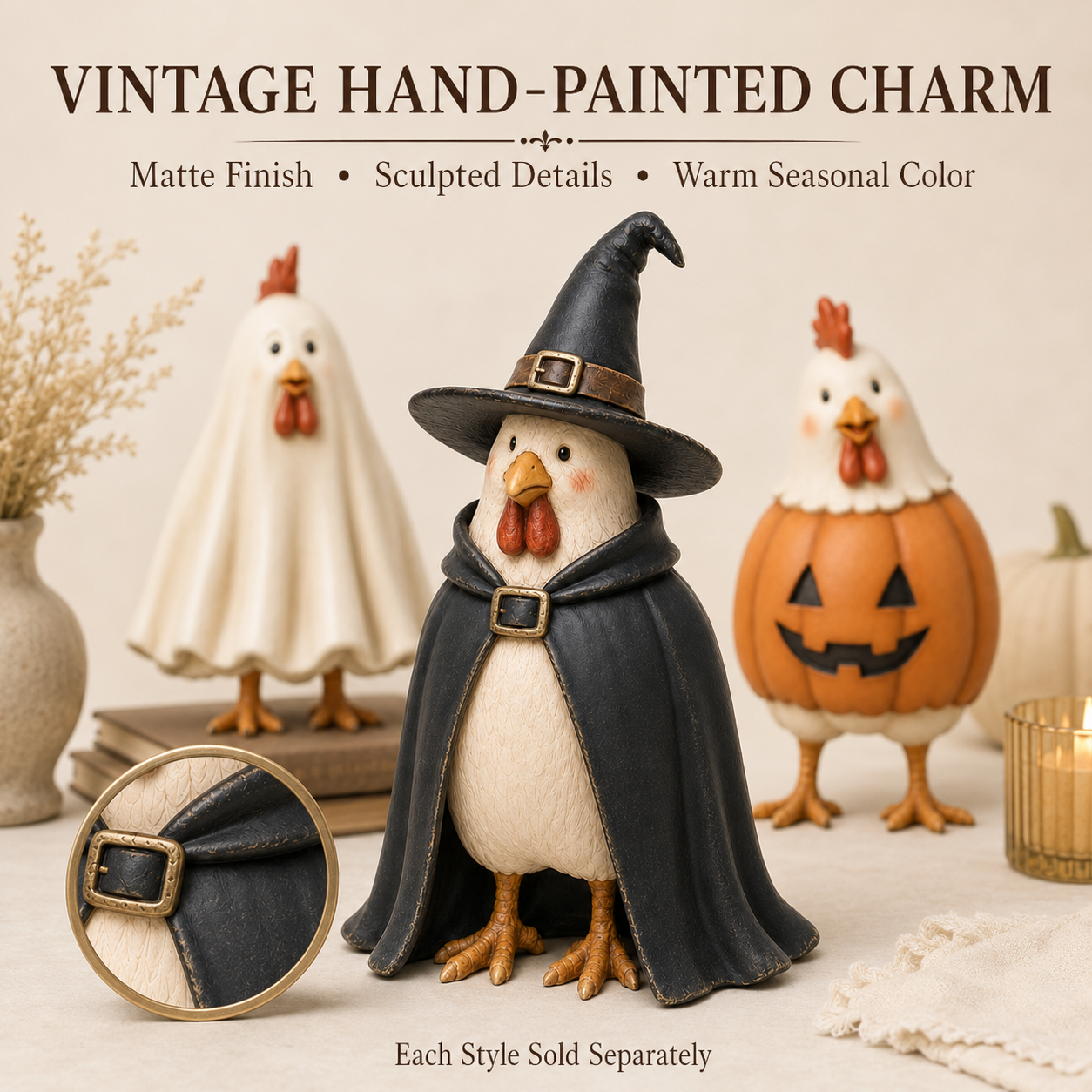 Halloween Chicken Decor
