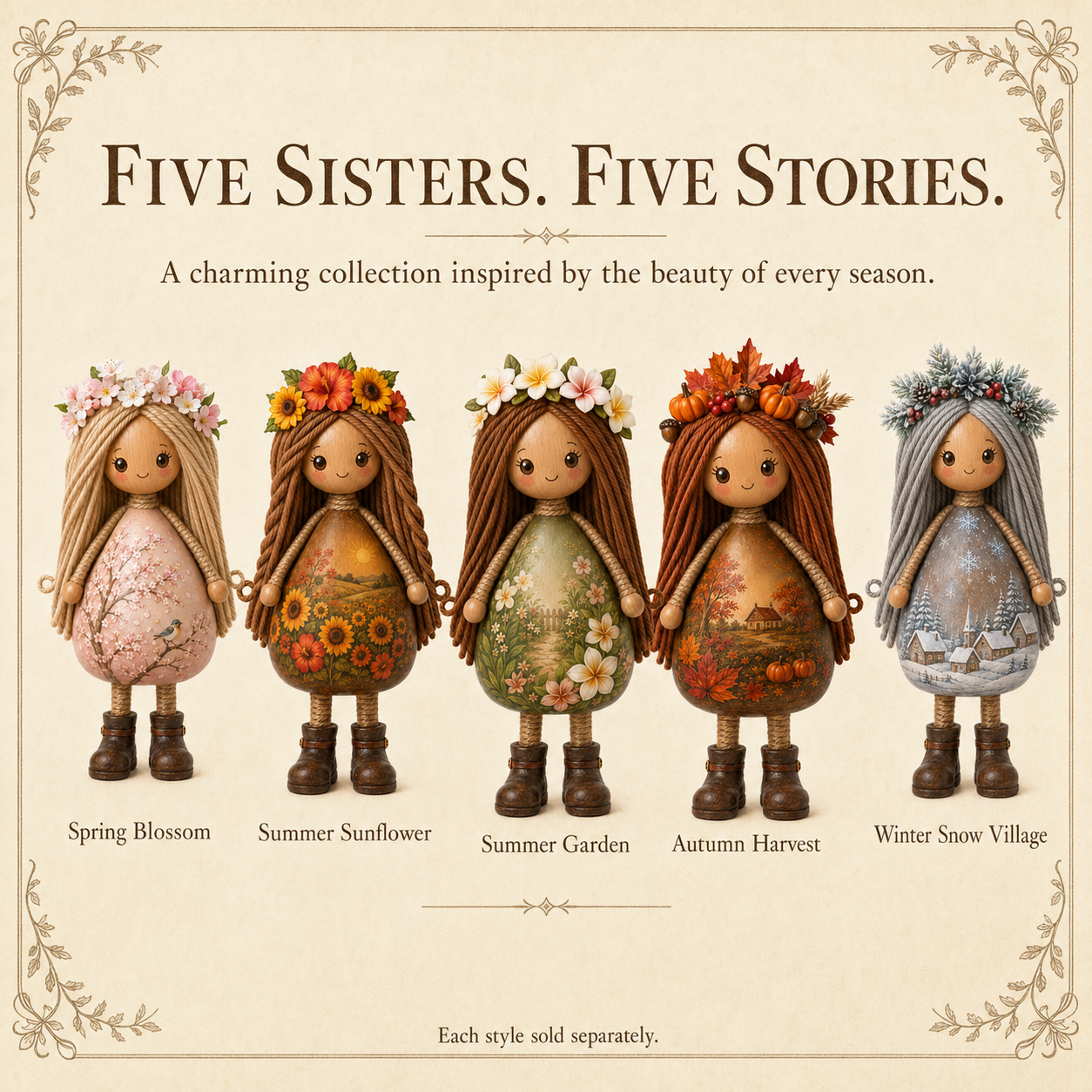 Seasonal Sisters Decor