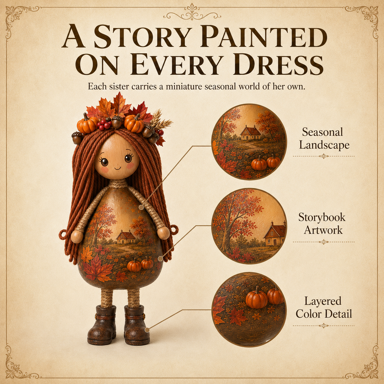 Seasonal Sisters Decor