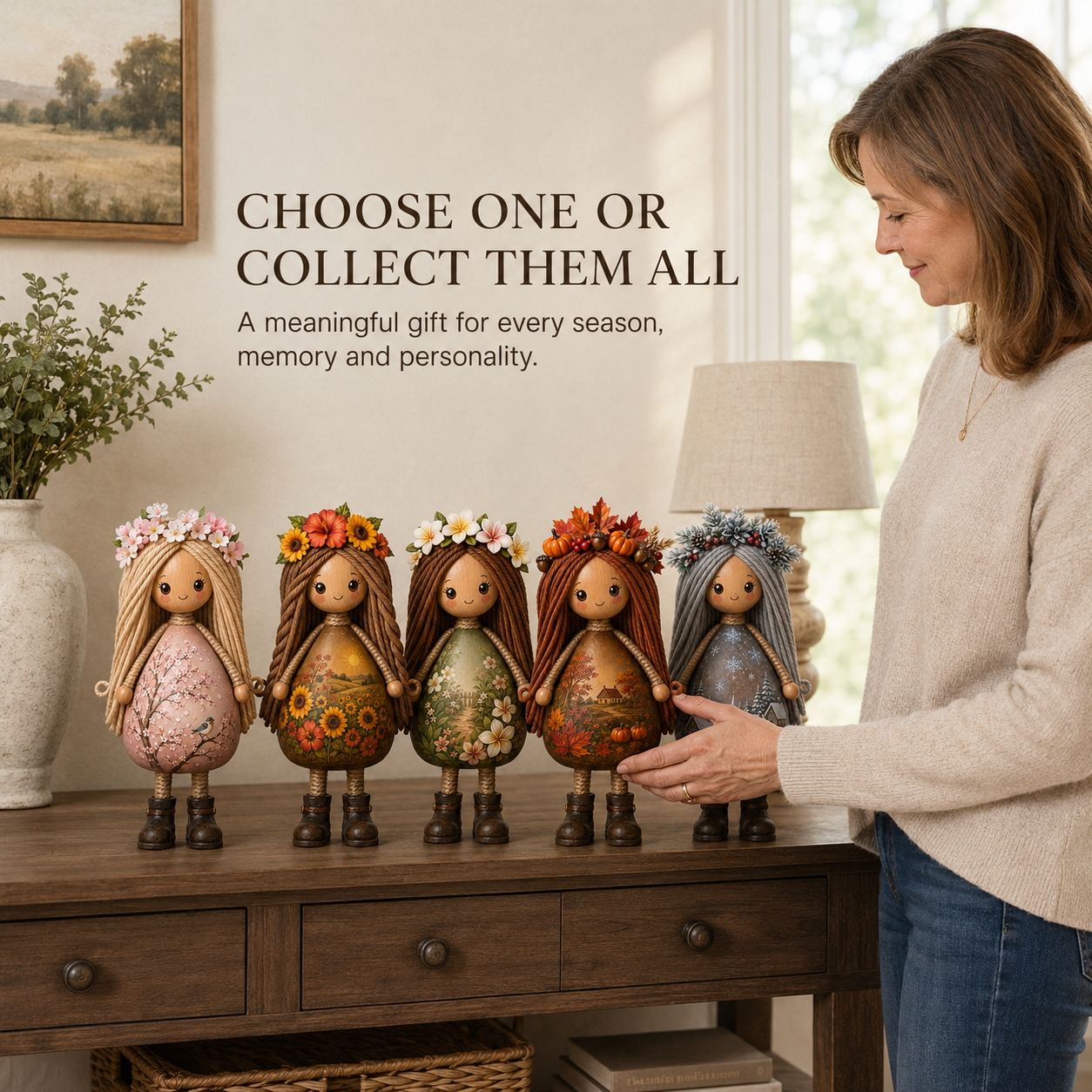 Seasonal Sisters Decor