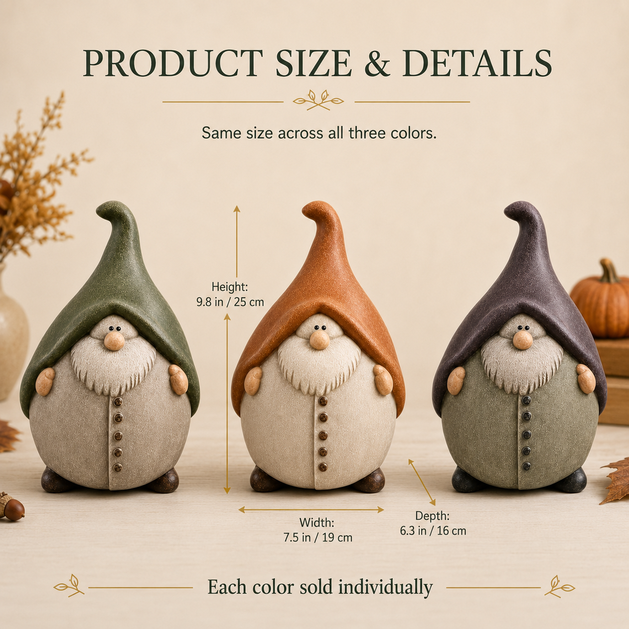 Plump Harvest Gnome