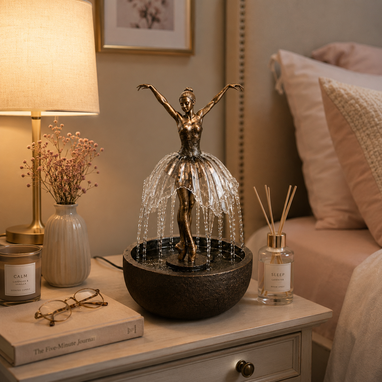 Ballerina Tabletop Fountain