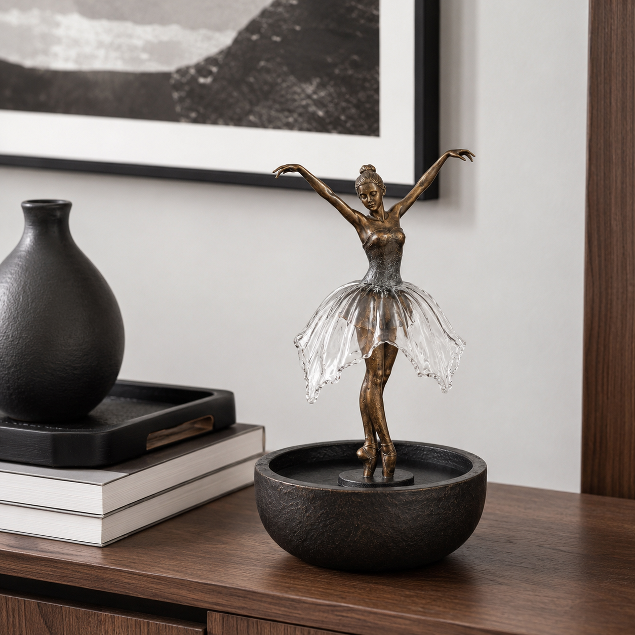 Ballerina Tabletop Fountain