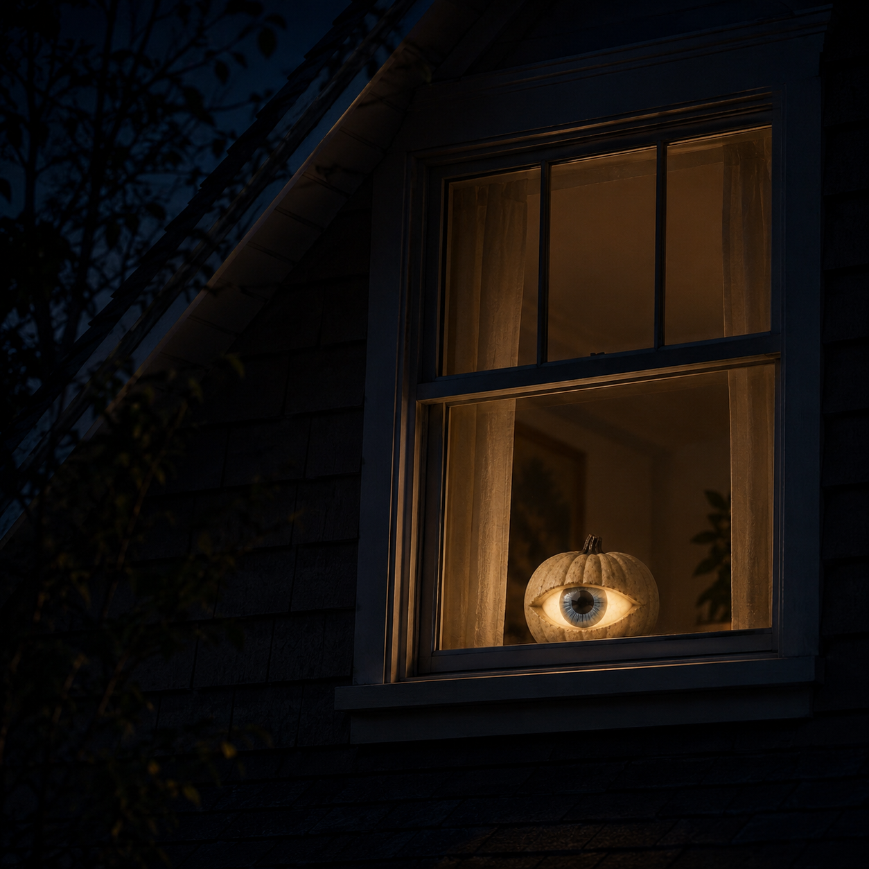 Watchful Pumpkin Light