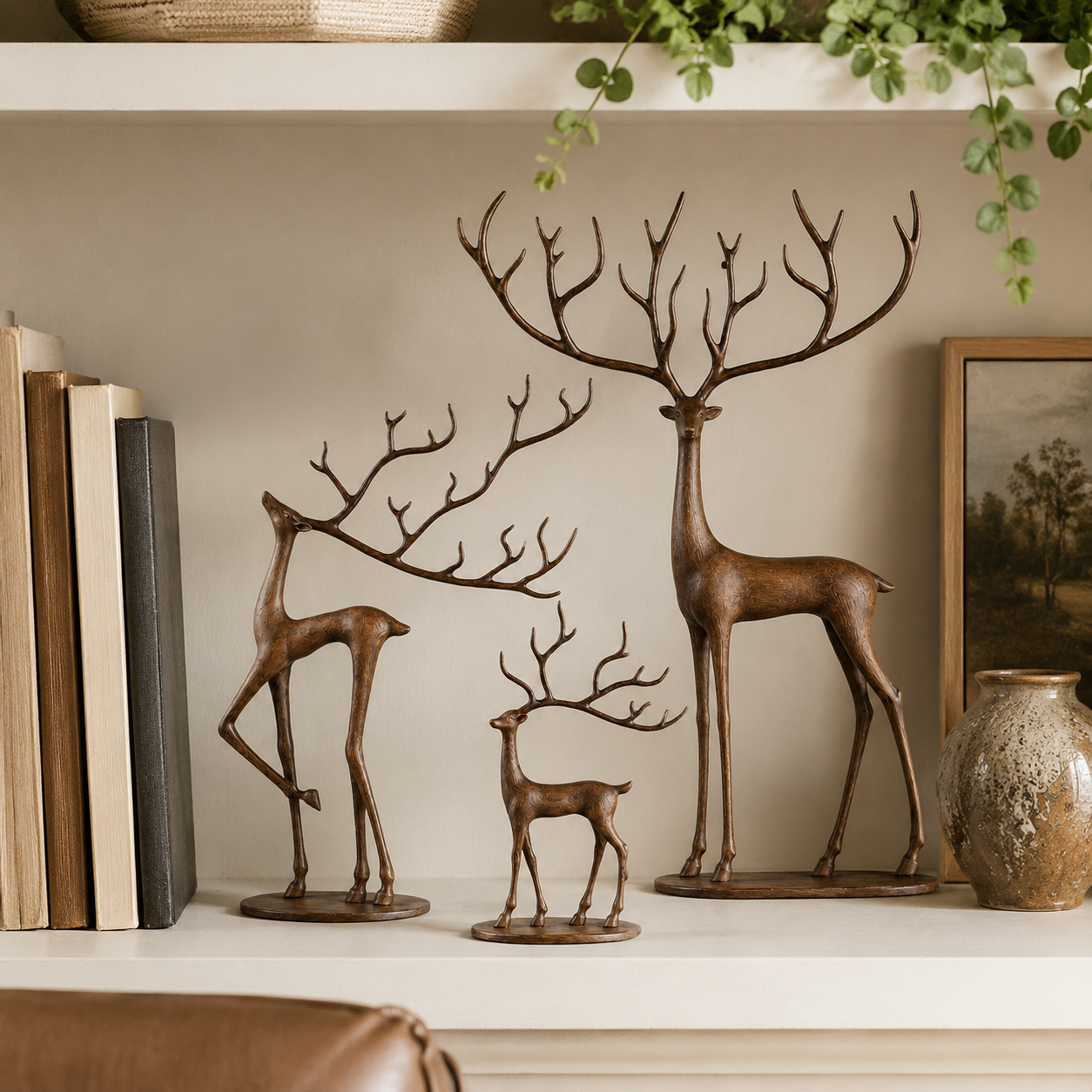 Woodland Grace Deer Family Set