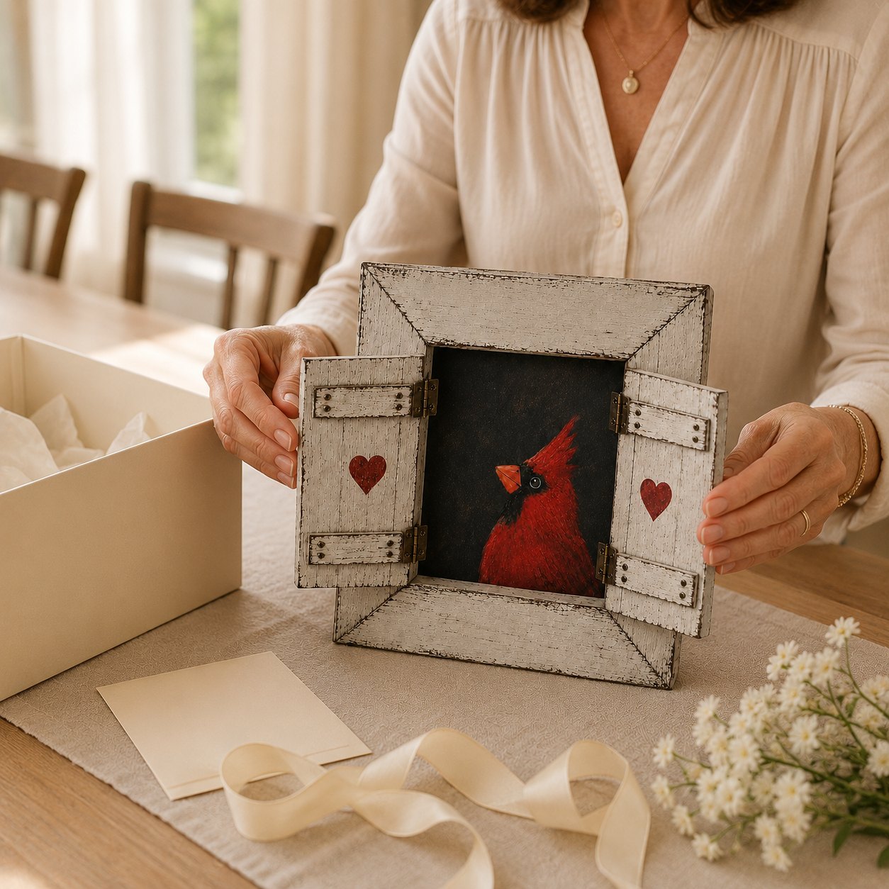 Cardinal Window Keepsake