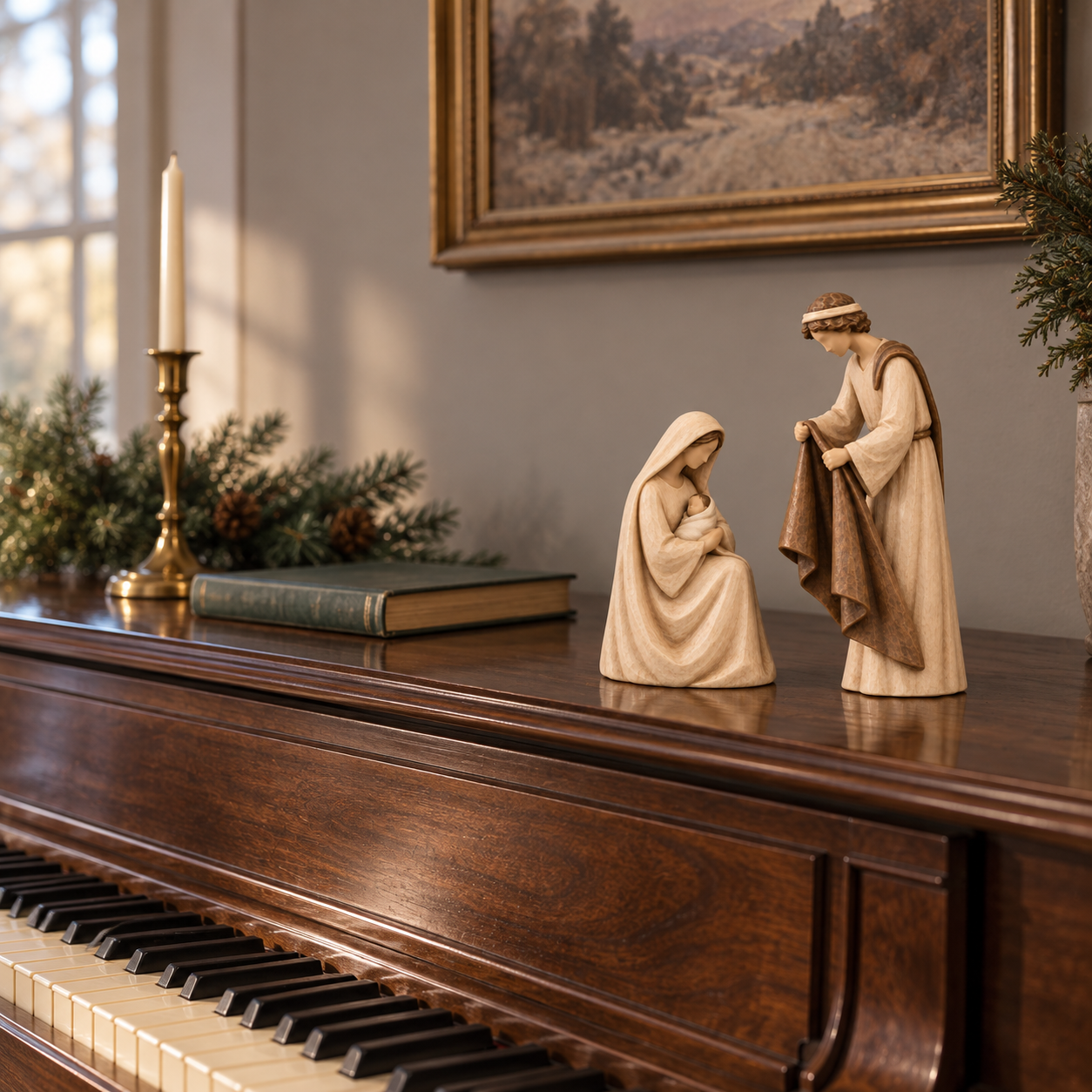 The Shepherd’s Gift Nativity Figurine Set