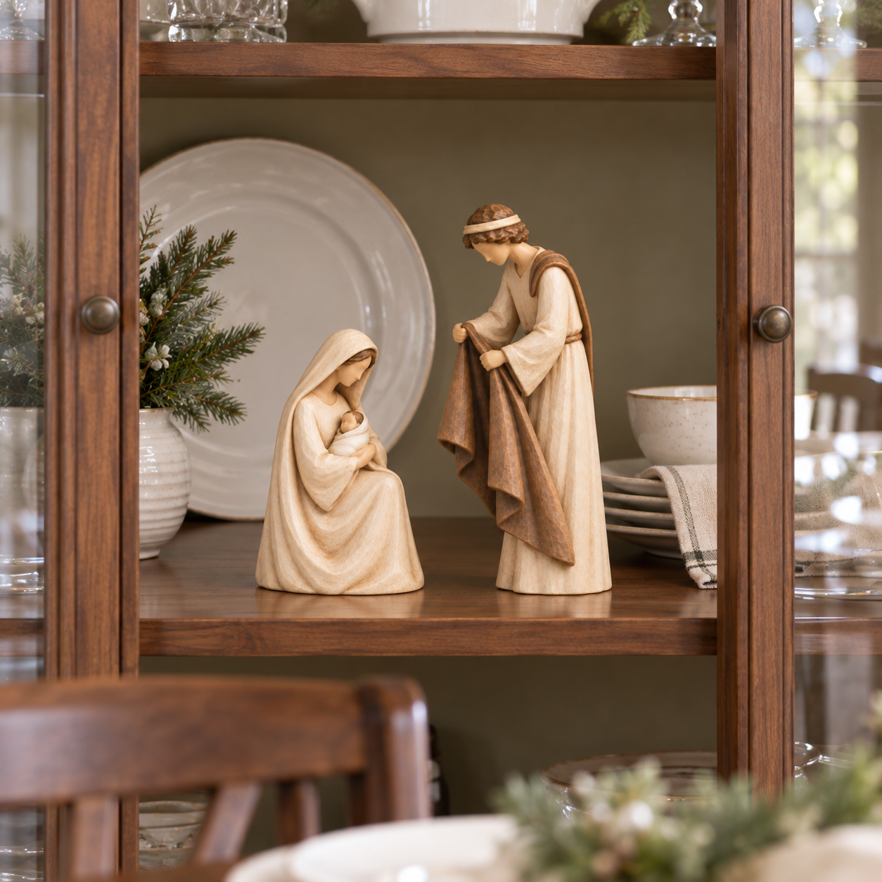 The Shepherd’s Gift Nativity Figurine Set