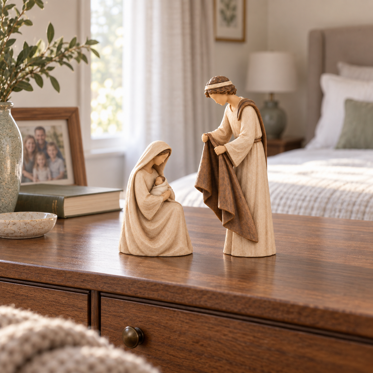 The Shepherd’s Gift Nativity Figurine Set