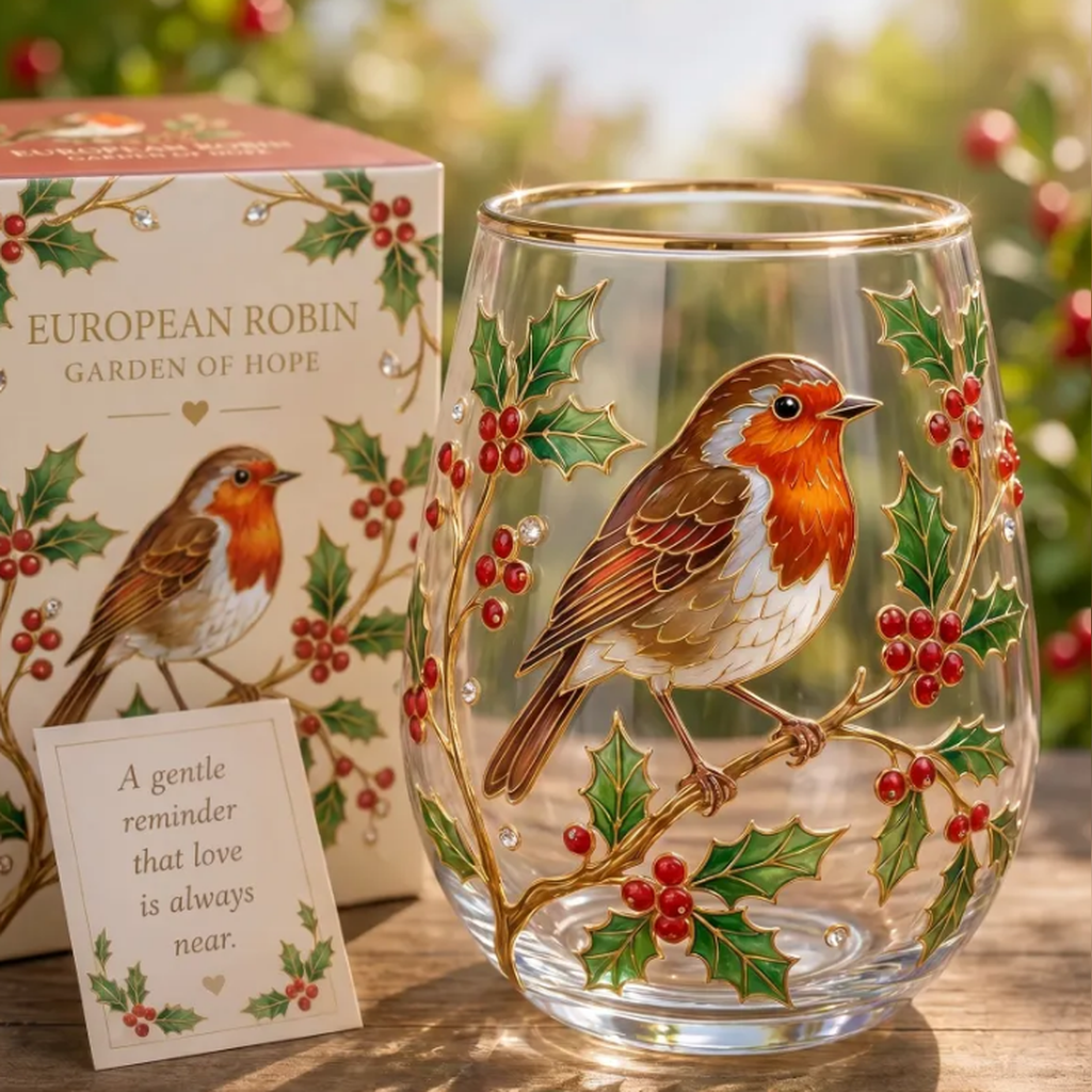 🌸🌿 Limited Edition 2026 Garden Morning Bliss Glass Tea Cup☀️☕