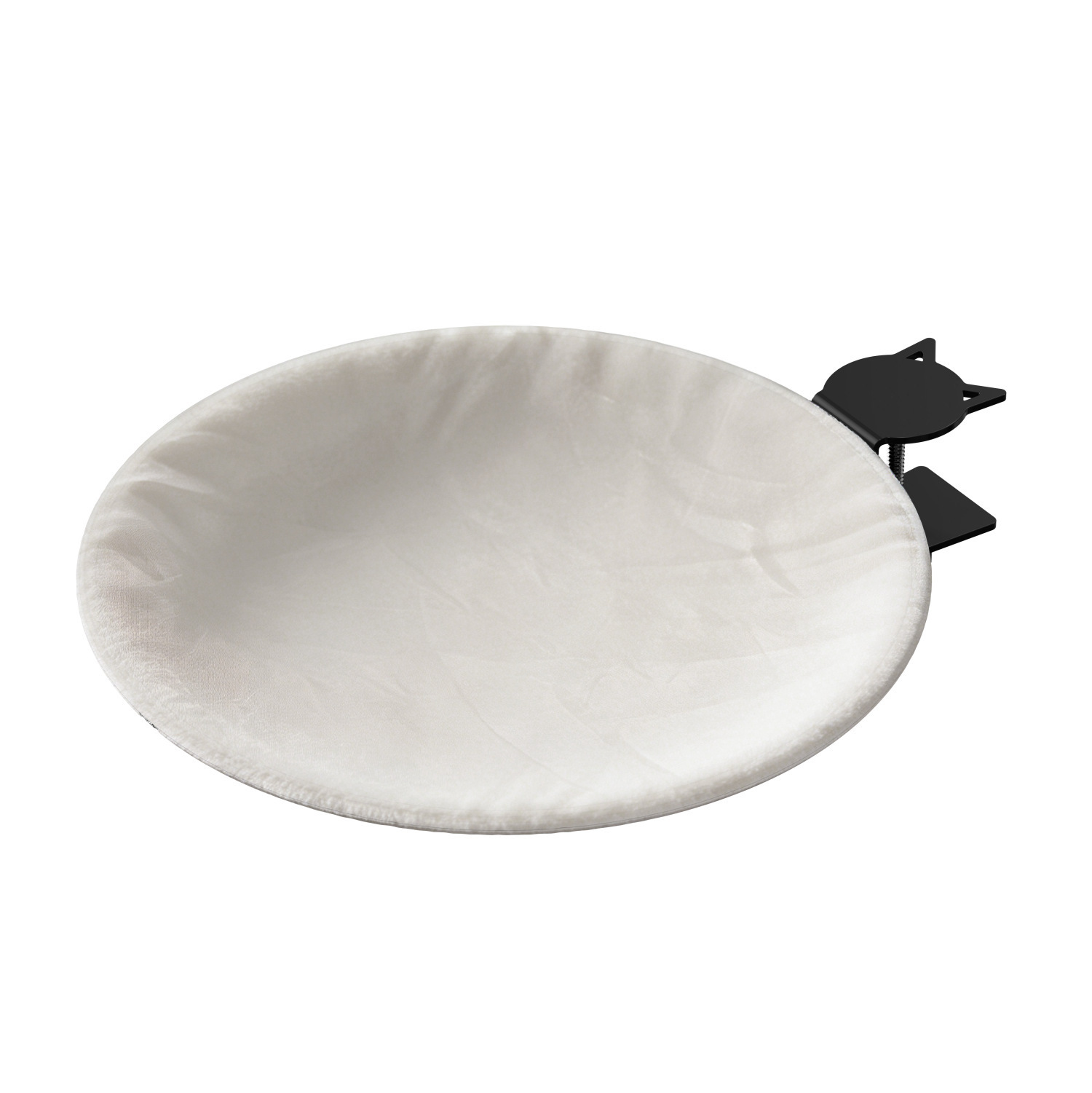 Cat Desk Bed – Rotating Cozy Cat Hammock for Office Desks, Machine Washable, Adjustable Clamp Mount