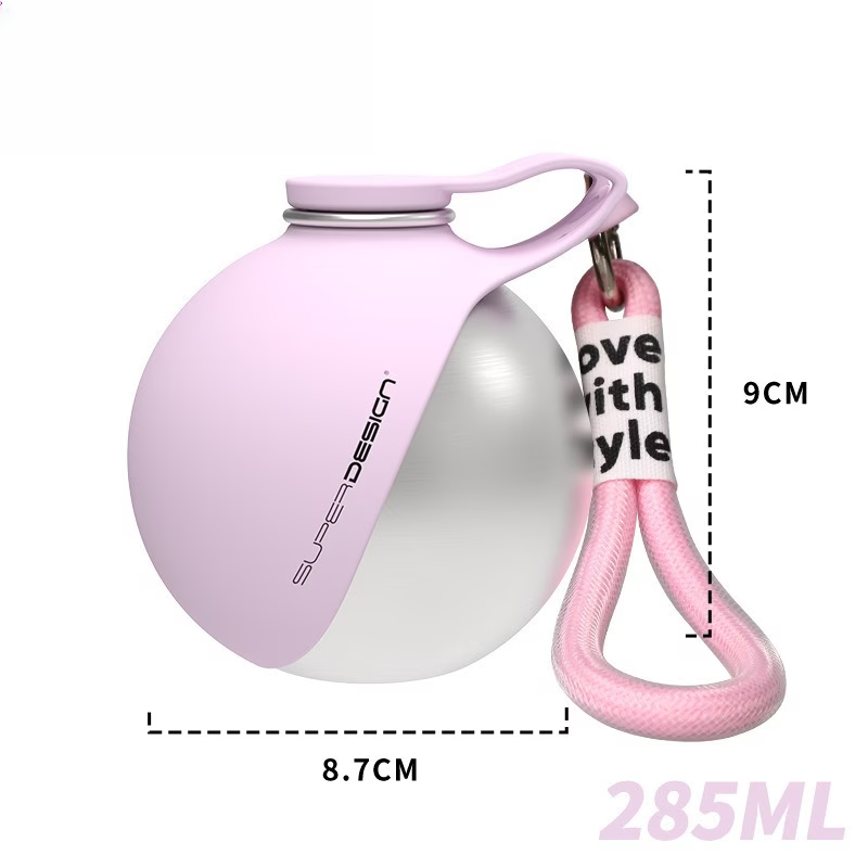 Portable Foldable Pet Water Bottle 285ml – Travel & Walk-Friendly Dog Water Bottle