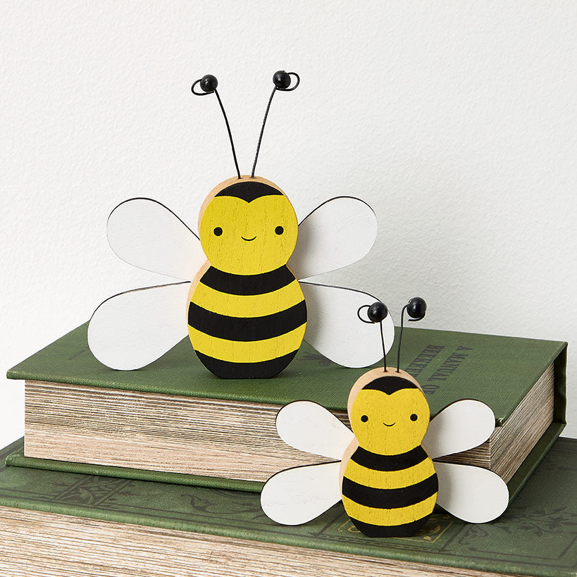 Whimsical Plush Bee Gnome with Buzzing Bees