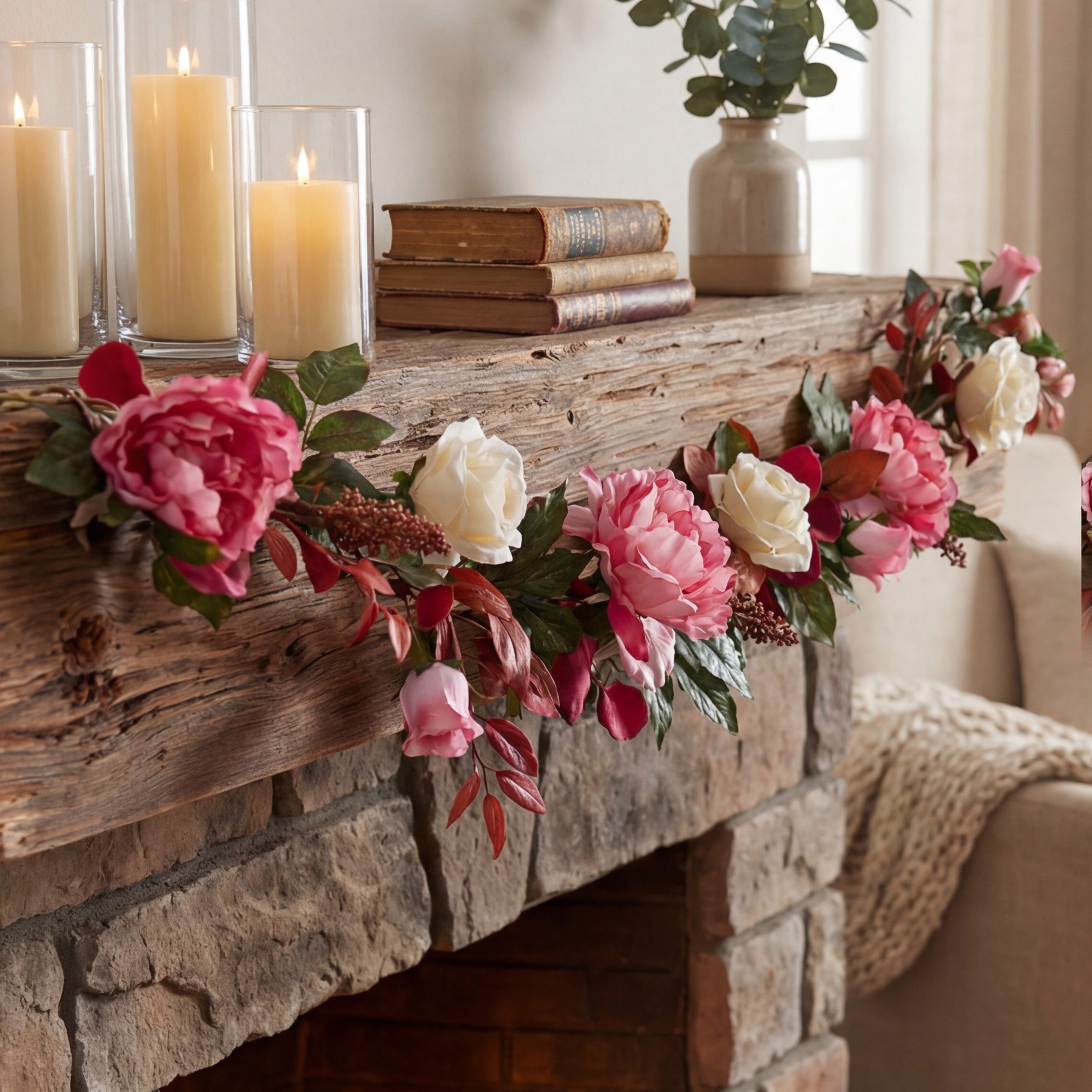 Vintage Floral Garland