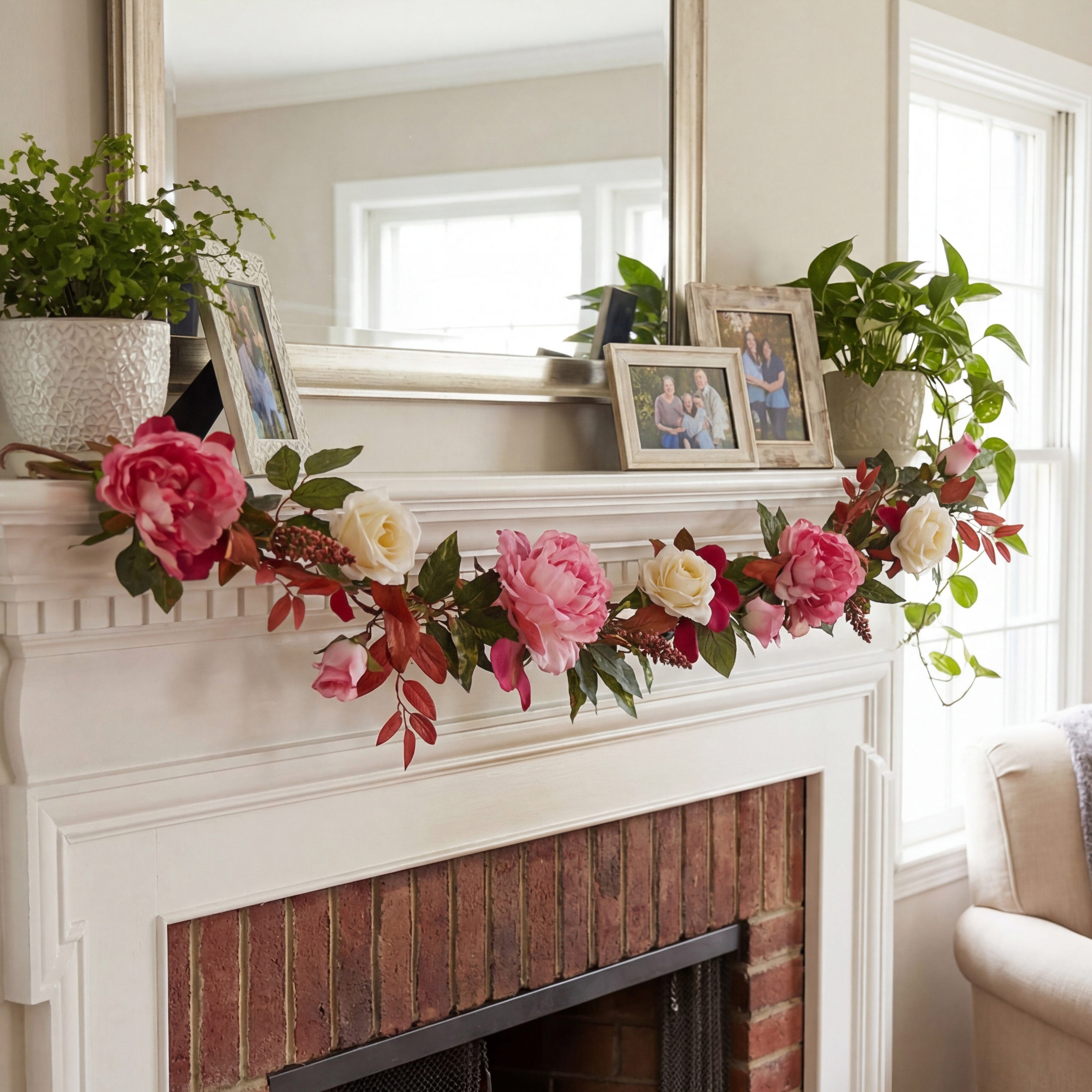 Vintage Floral Garland