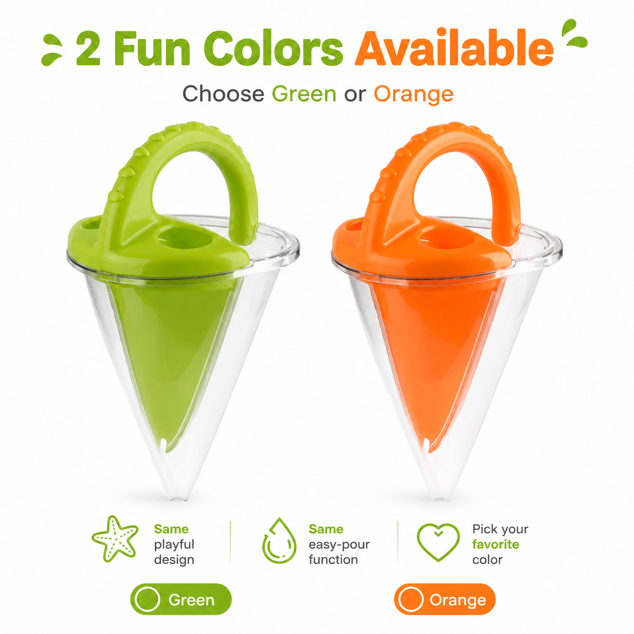 Sand Cone Beach Toy – Easy Sandcastle Pouring Tool for Kids