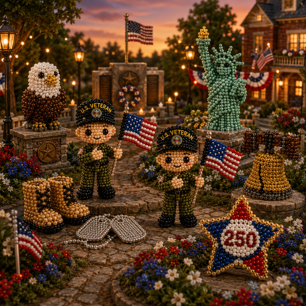 3D Beaded DIY Craft Kits – 24 Unique Themes Collection