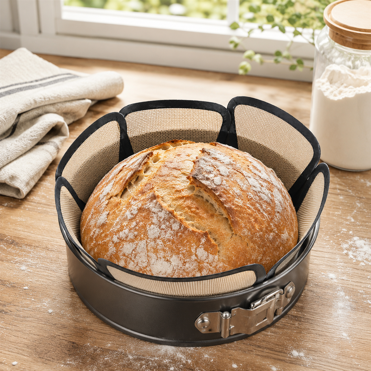 Reusable Silicone Springform Pan Liner for 9-Inch Cake Pans  Product Description