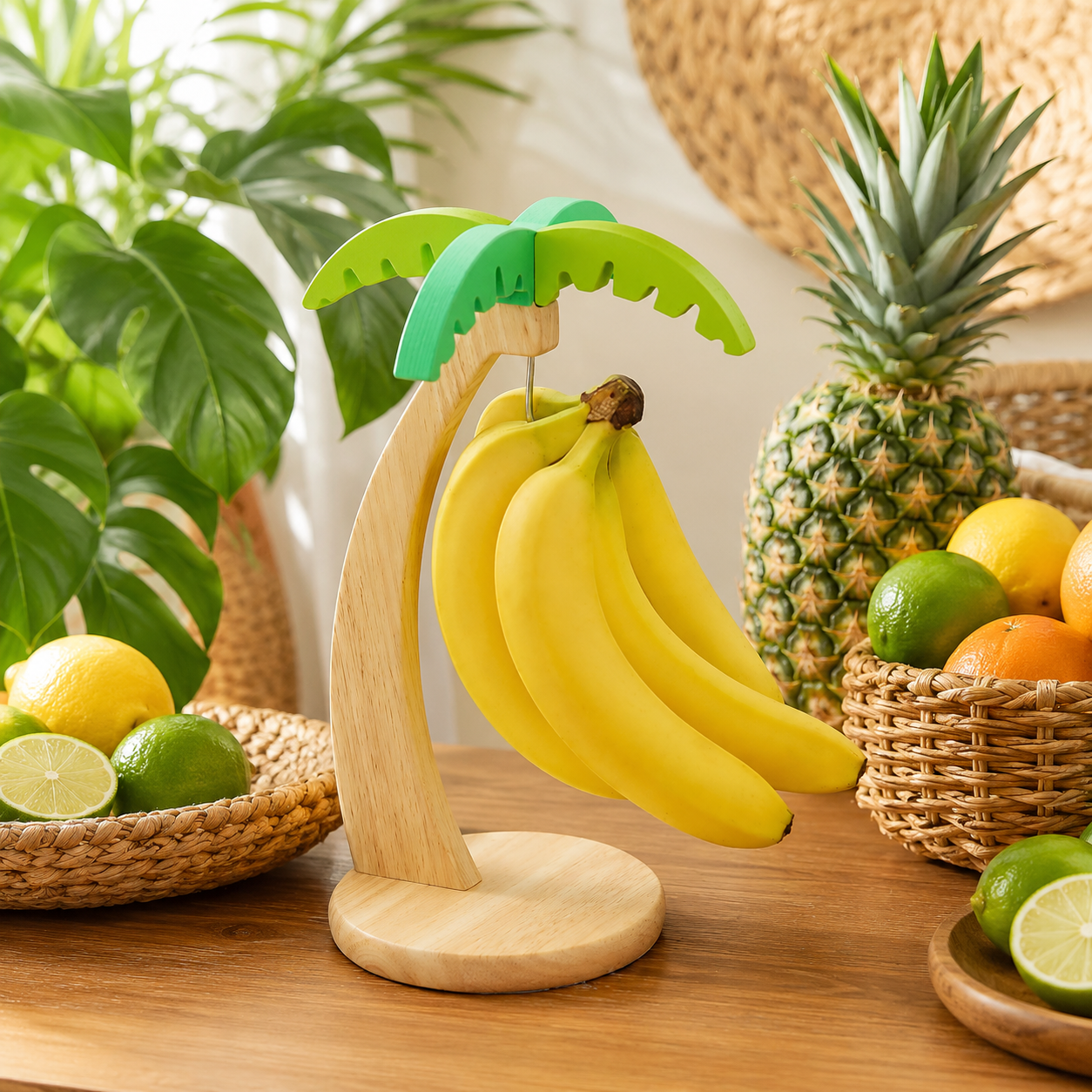 Banana Island Palm Tree Banana Holder Stand