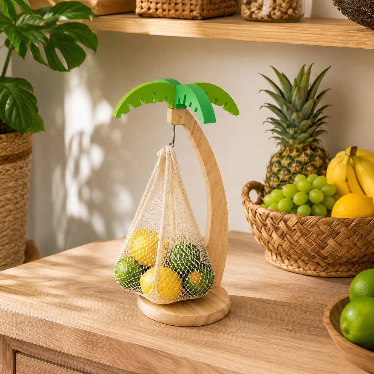 Banana Island Palm Tree Banana Holder Stand