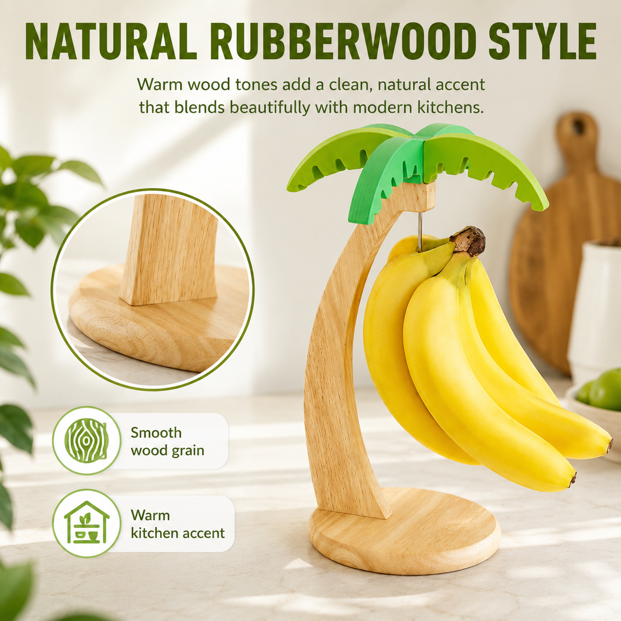 Banana Island Palm Tree Banana Holder Stand