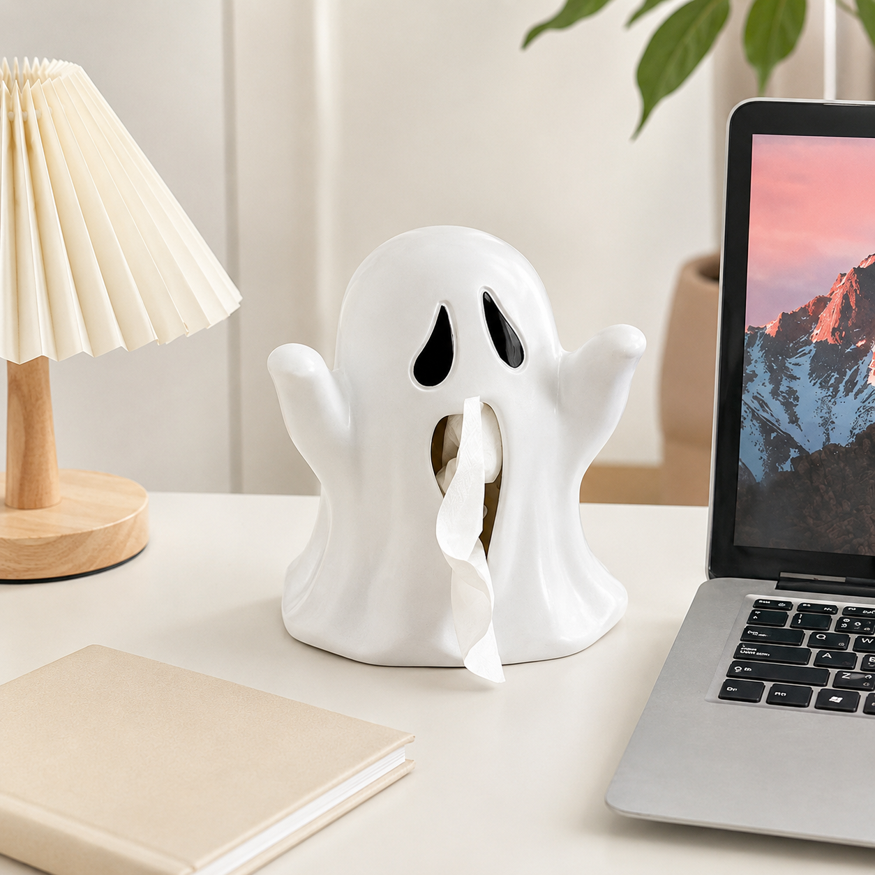 Cute Ghost Tissue Box Holder👻