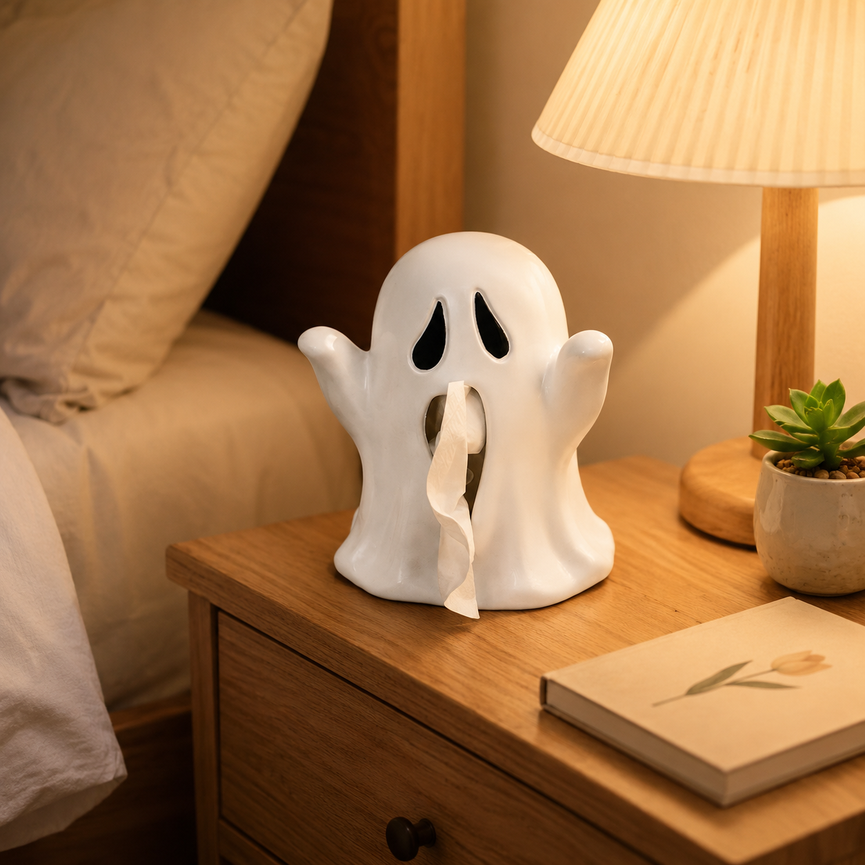 Cute Ghost Tissue Box Holder👻