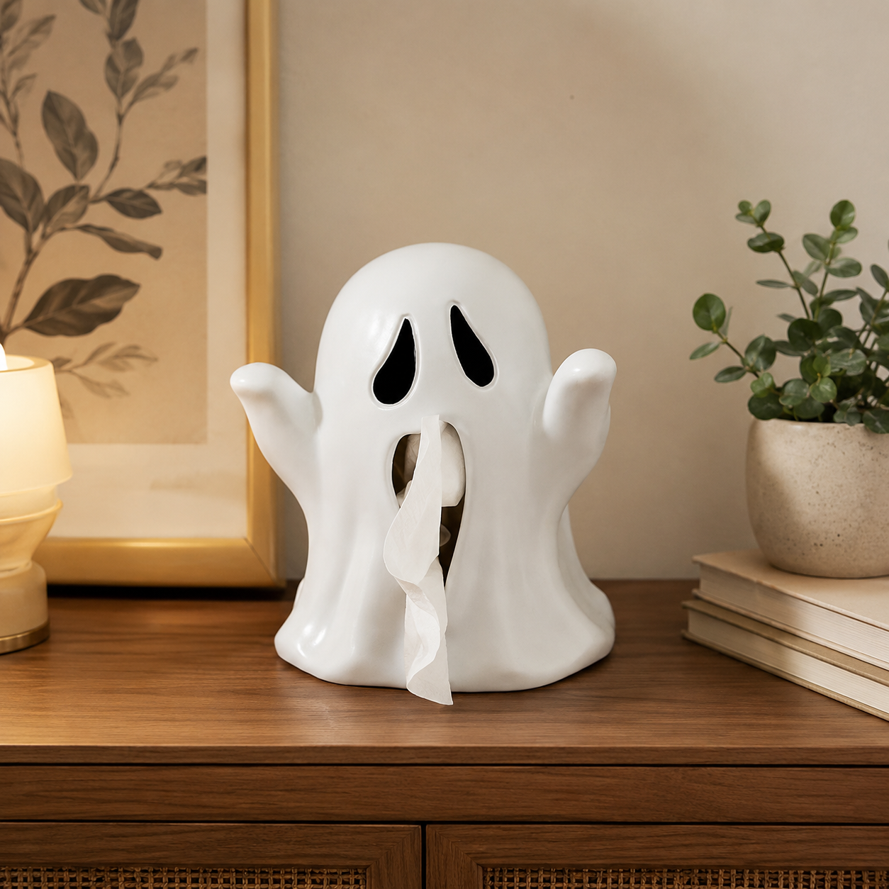 Cute Ghost Tissue Box Holder👻