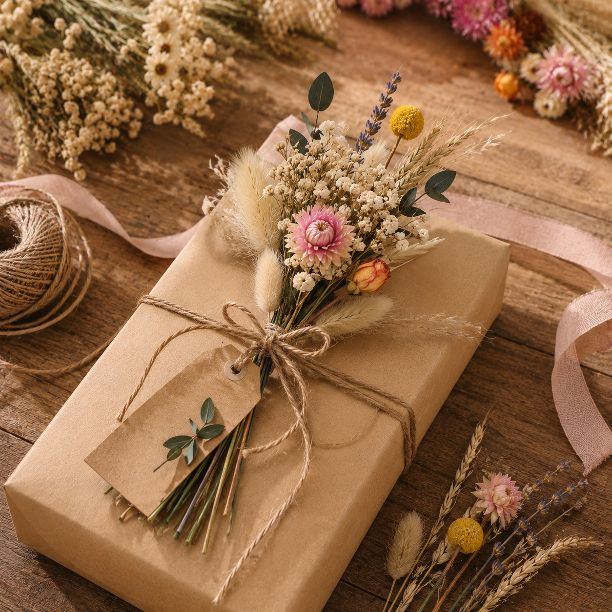 Dried Flower Bouquet Set, 7 Style Options for DIY Crafts, Vase Fillers & Home Décor 🌸