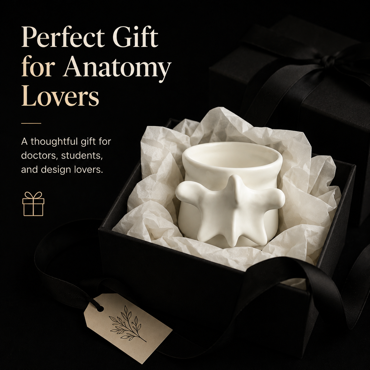 Spine Bone Ceramic Mug & Teacup