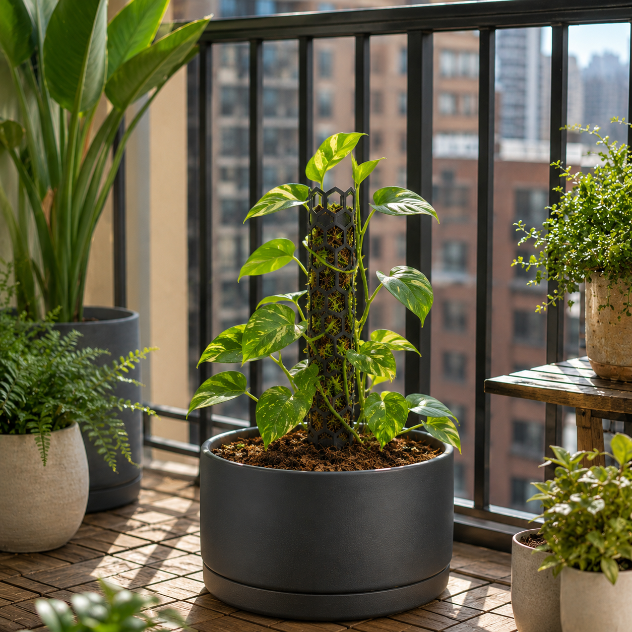 Honeycomb Moss Pole Plant Support Stake