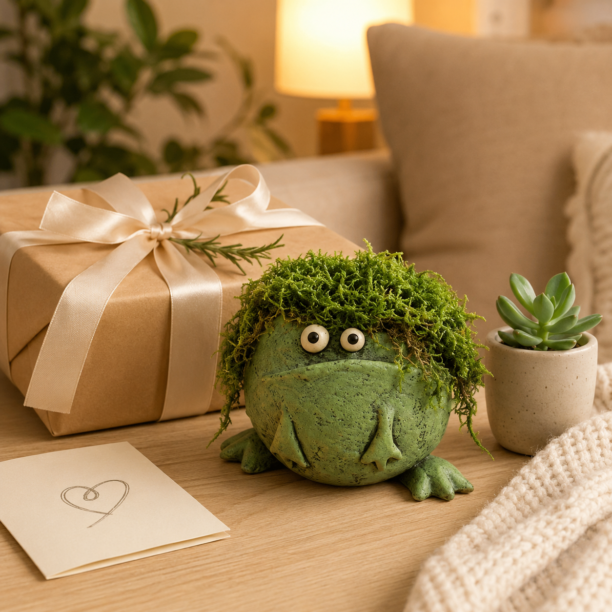 Whimsical Resin Animal Planter Pot for Succulents, Moss & Small Plants