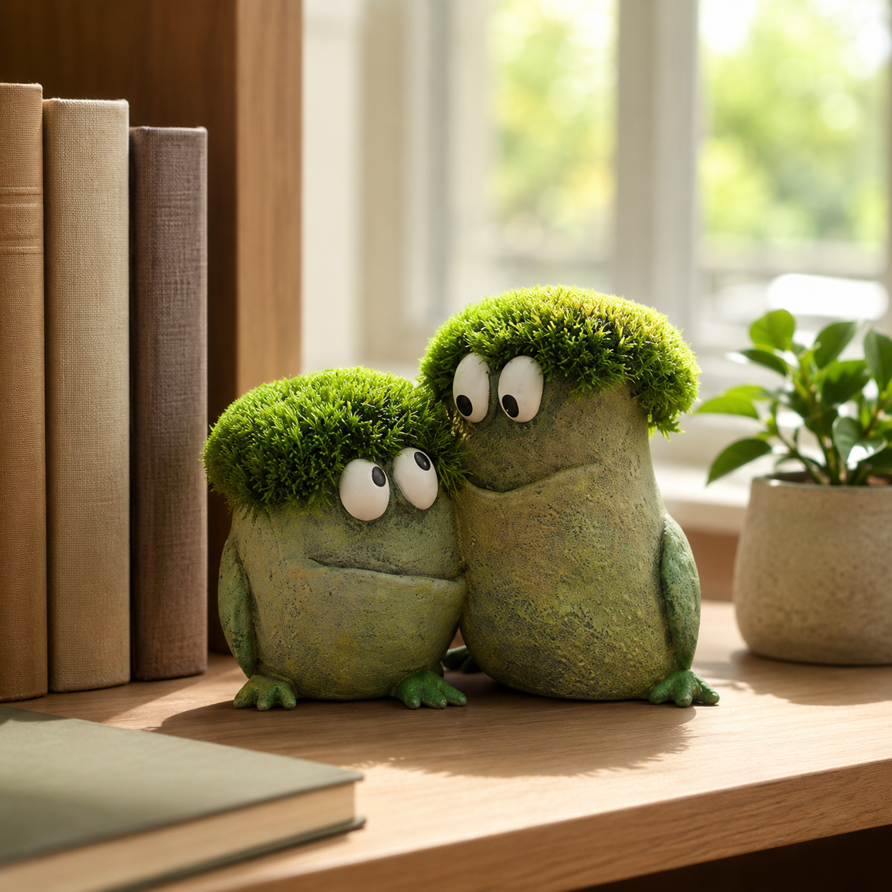 Whimsical Resin Animal Planter Pot for Succulents, Moss & Small Plants