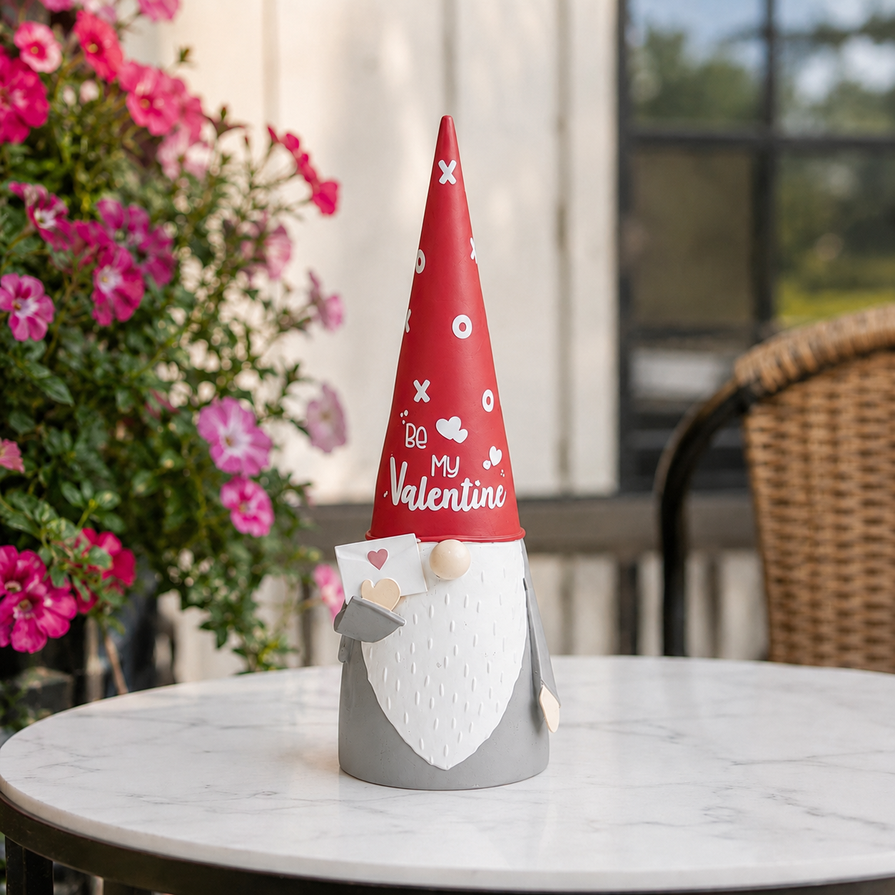 Seasonal Metal Gnome Decorations – Valentine, Harvest & Pilgrim Collection