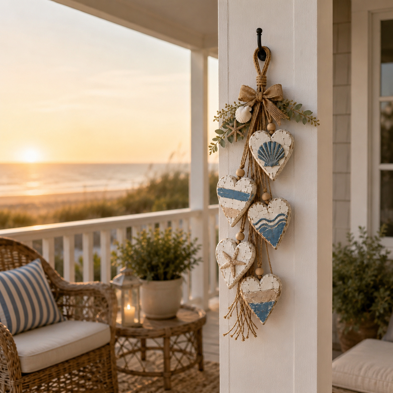Lighted Rustic Heart Wall Hanging with Remote – 2 Styles