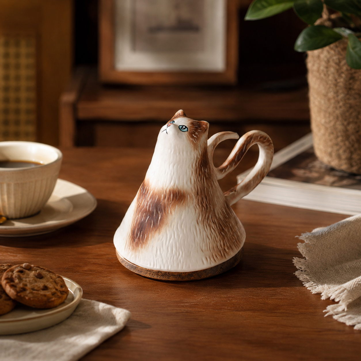 Whimsical Animal Ceramic Coffee Cups – 5 Styles Collection