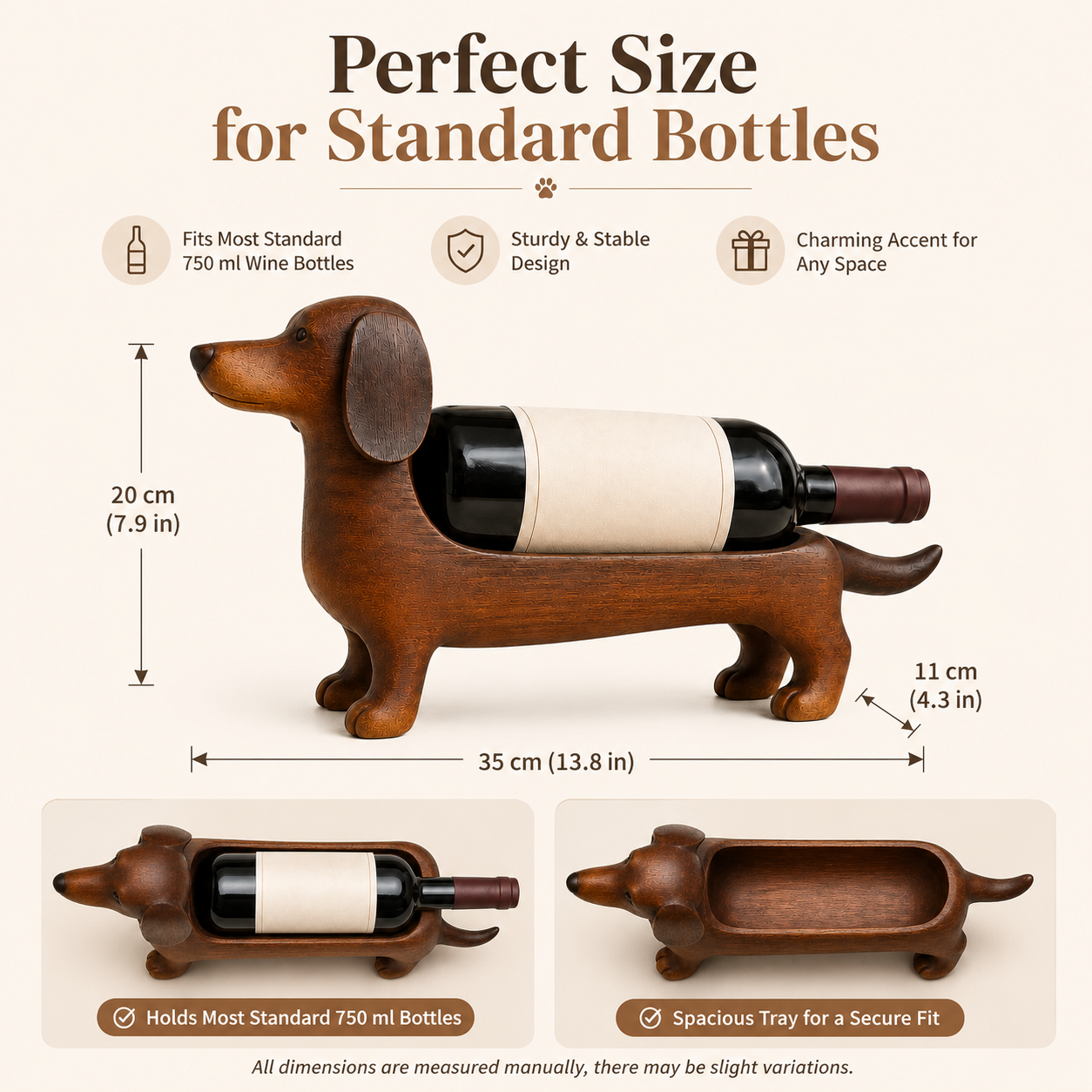 Dachshund Wine Bottle Holder