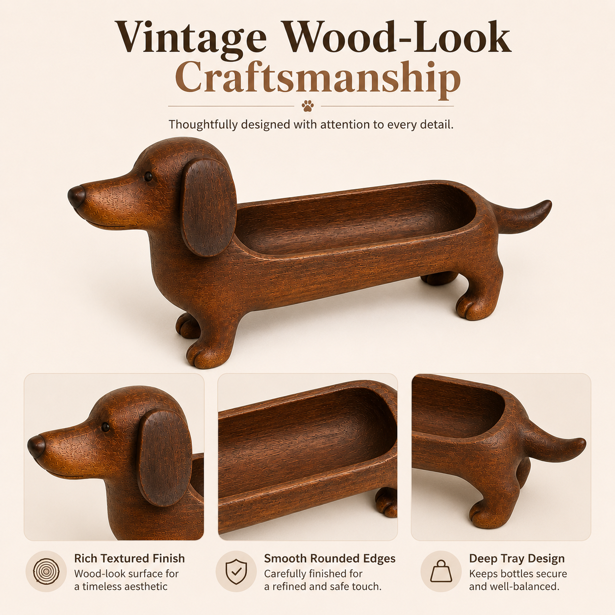 Dachshund Wine Bottle Holder