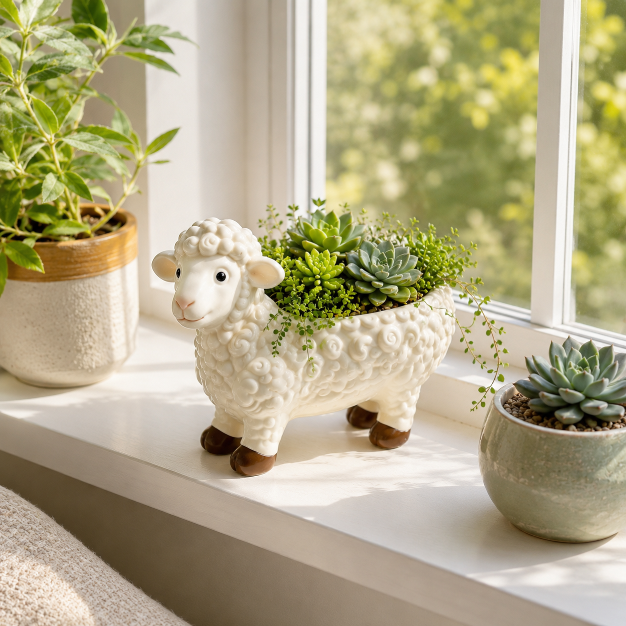 Sheep Decorative Planter