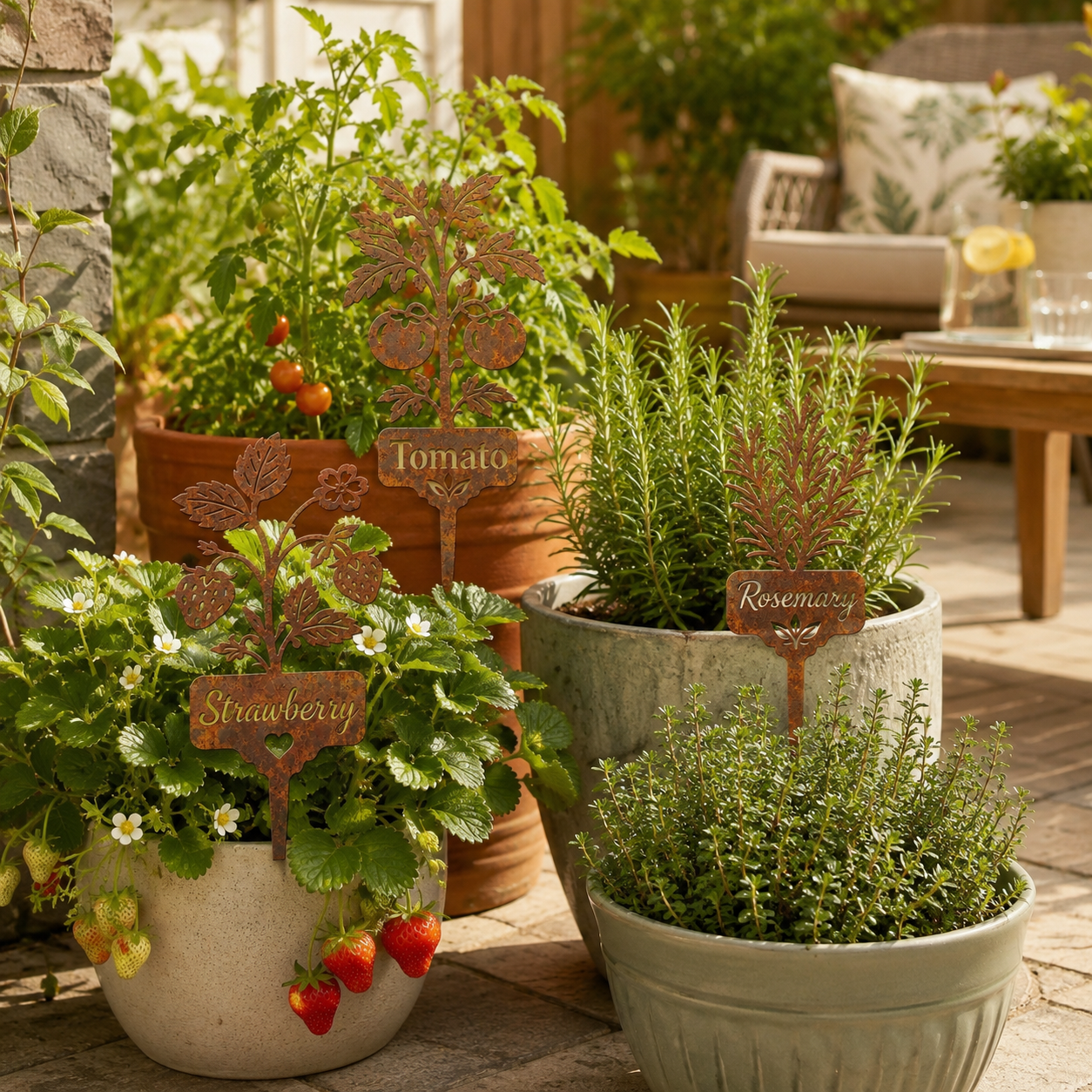 Garden Plant Marker Stakes