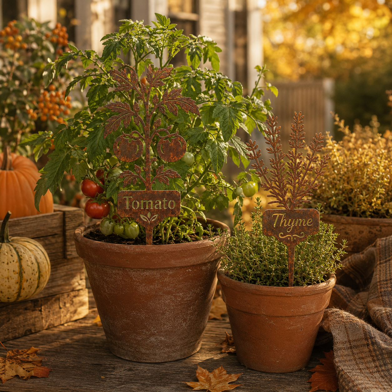 Garden Plant Marker Stakes