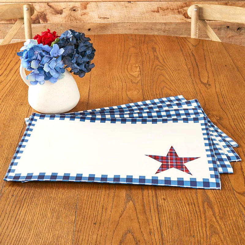 United Plaids Set of 4 Placemats