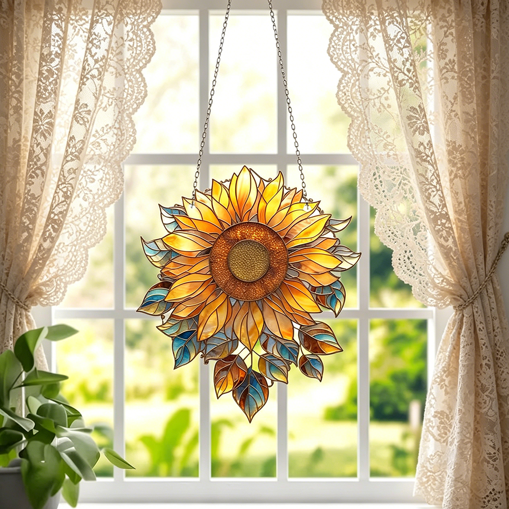 Colorful Sunflower Hanging Decor
