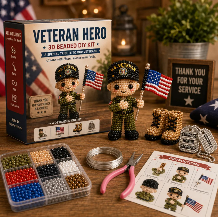 3D Beaded DIY Craft Kits – 24 Unique Themes Collection