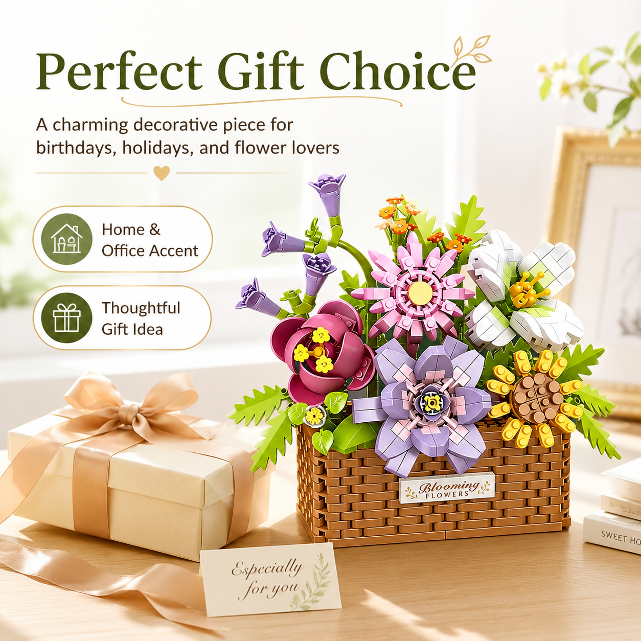 DIY Blooming Lego Flower Pot Décor – Creative Buildable Flower Arrangement