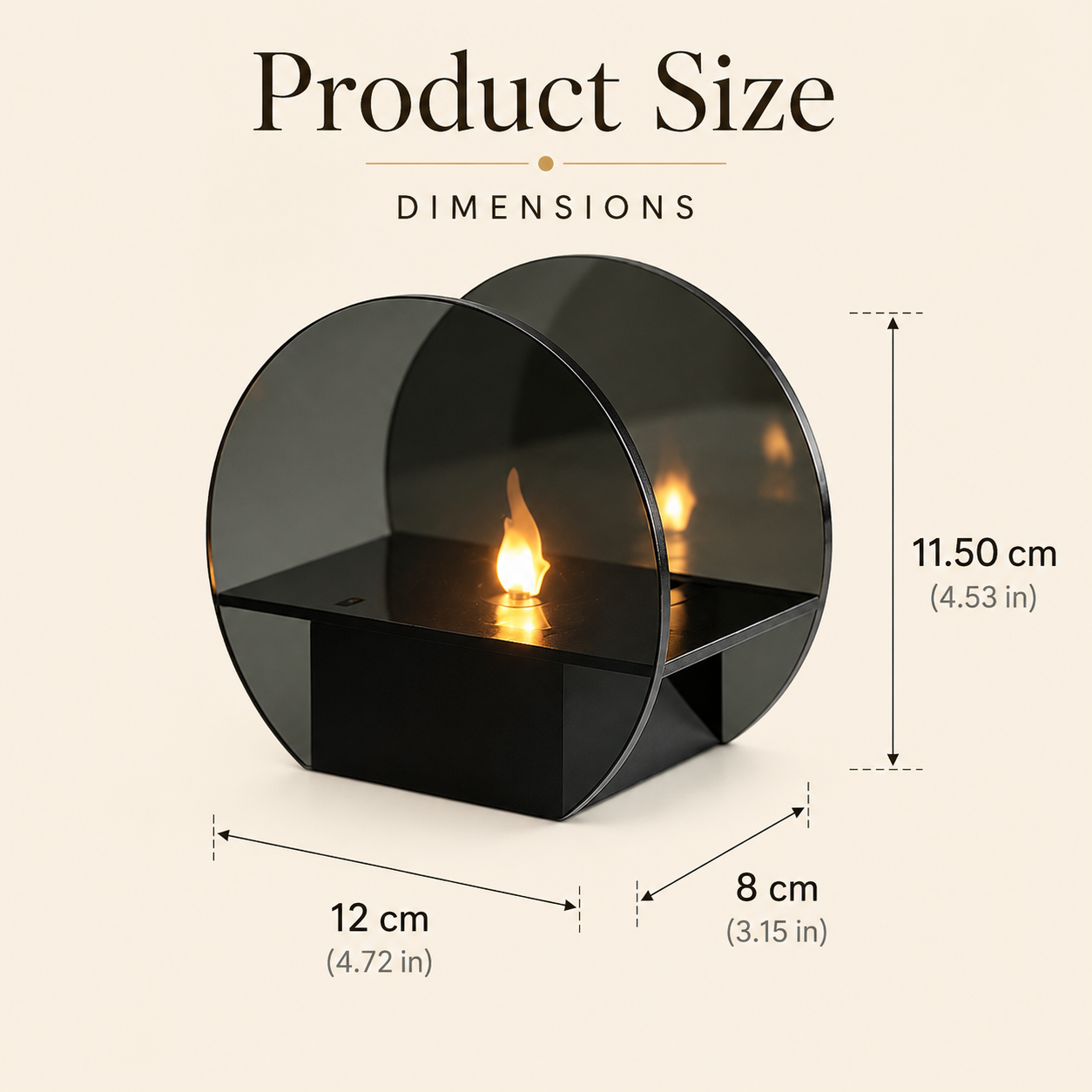 Modern LED Flameless Candle Lamp for a Cozy Ambient Glow 🕯️✨