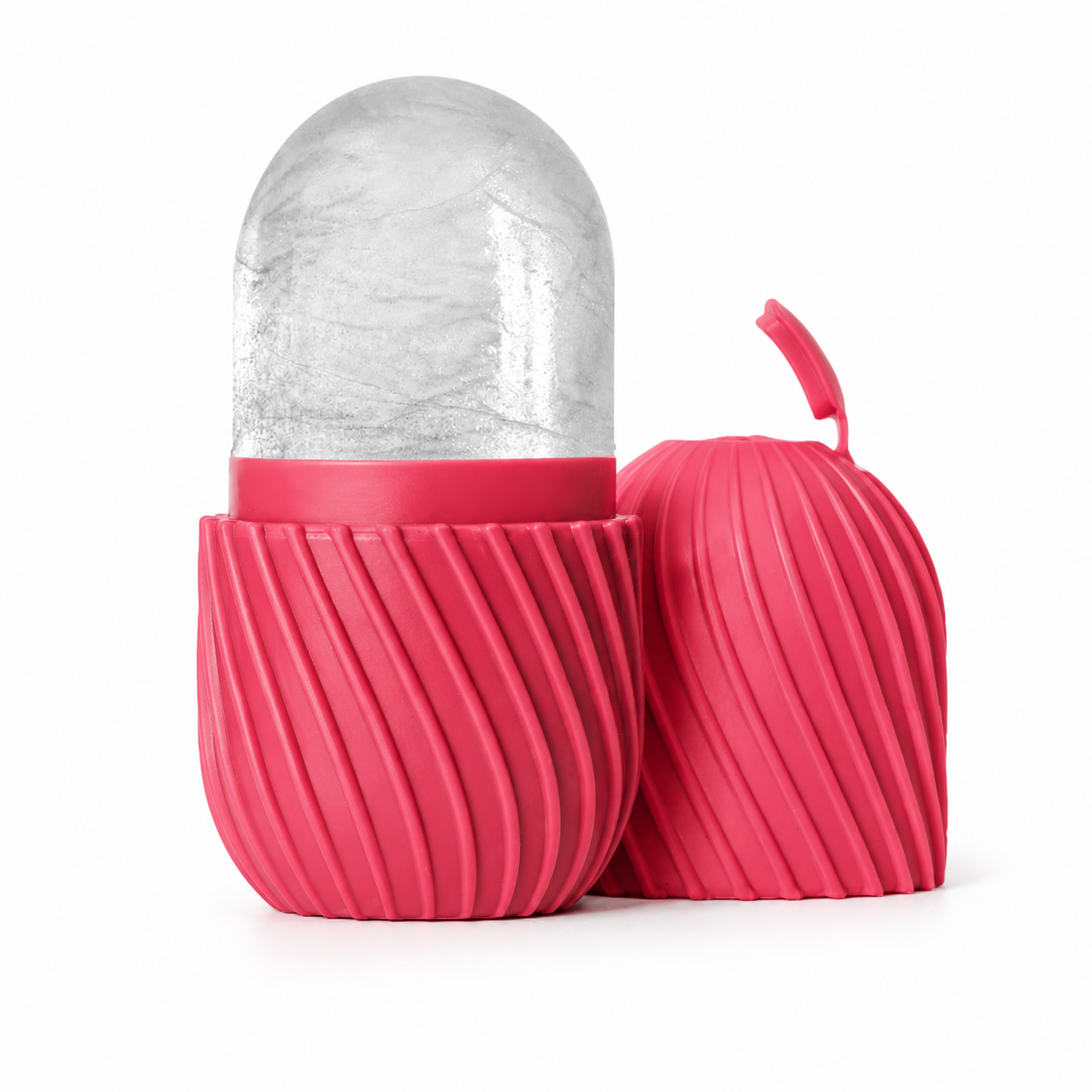 Facial Ice Cube Massager – Portable Silicone Ice Mold for Pores & Skin Care
