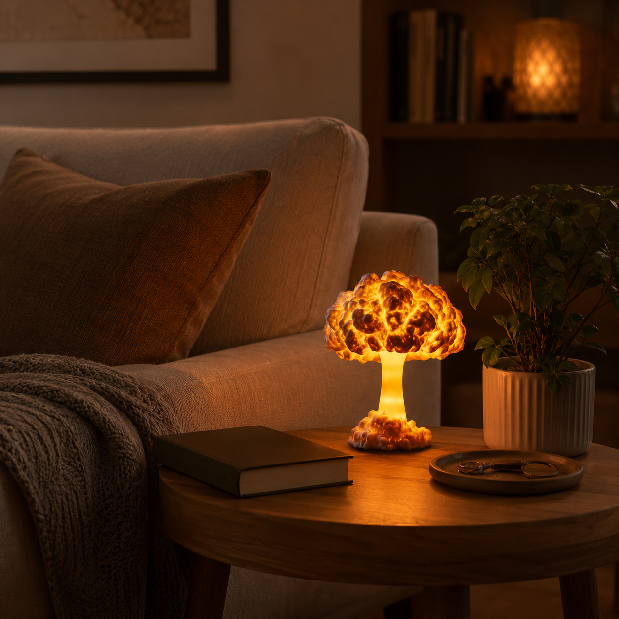 Mushroom Cloud Lamp 💥