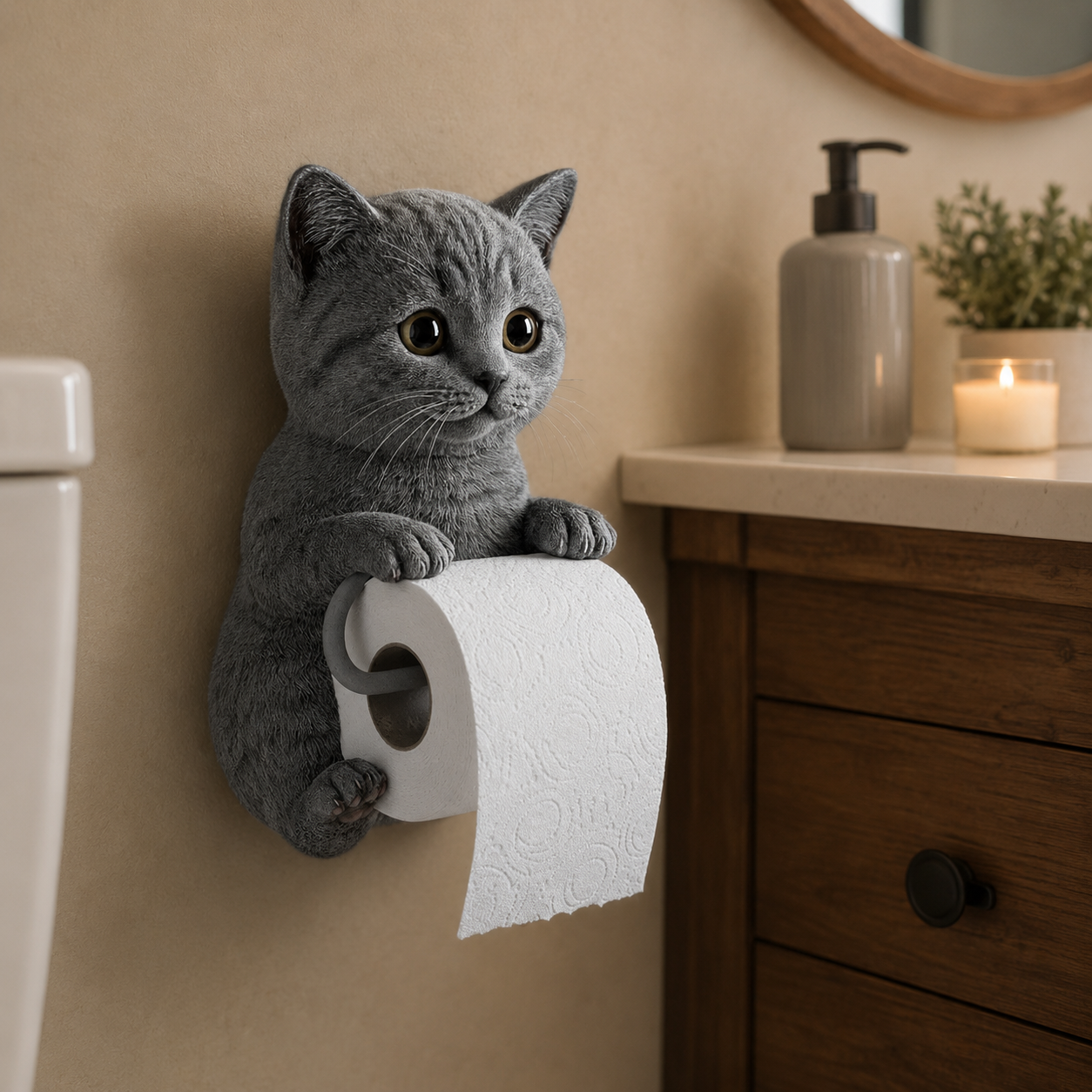🐱 Make Your Bathroom Cuter
